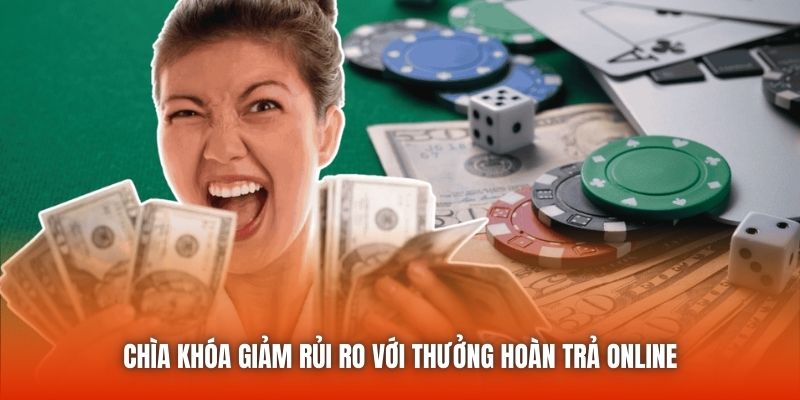Chìa khóa giảm rủi ro với thưởng hoàn trả online